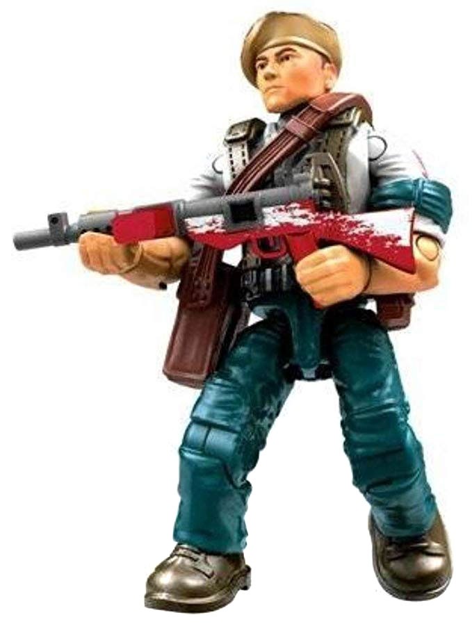 Mega Construx Call of Duty Specialists Series 4 WWII Resistance Fighter Mini Figure