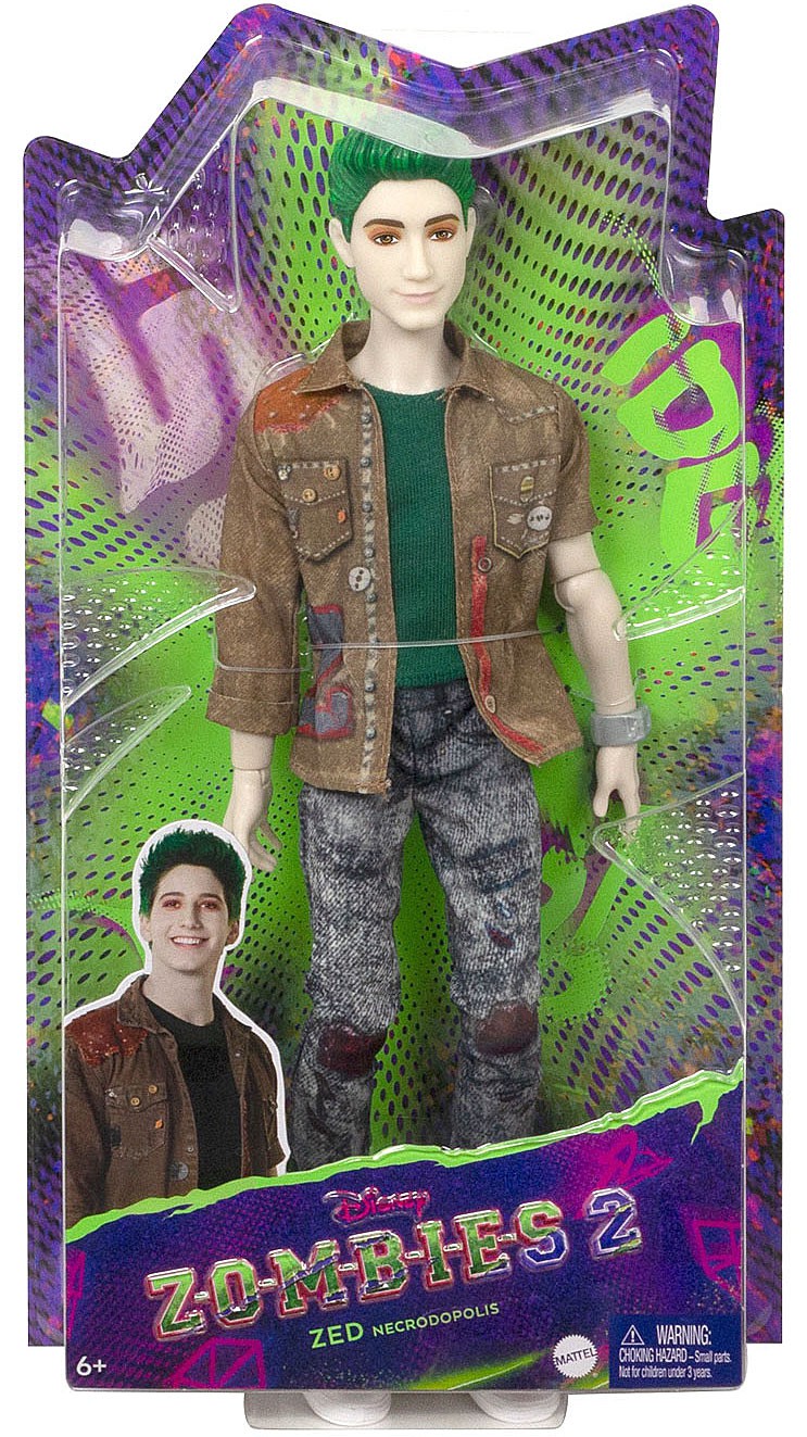 Zed disney zombies coloring pages