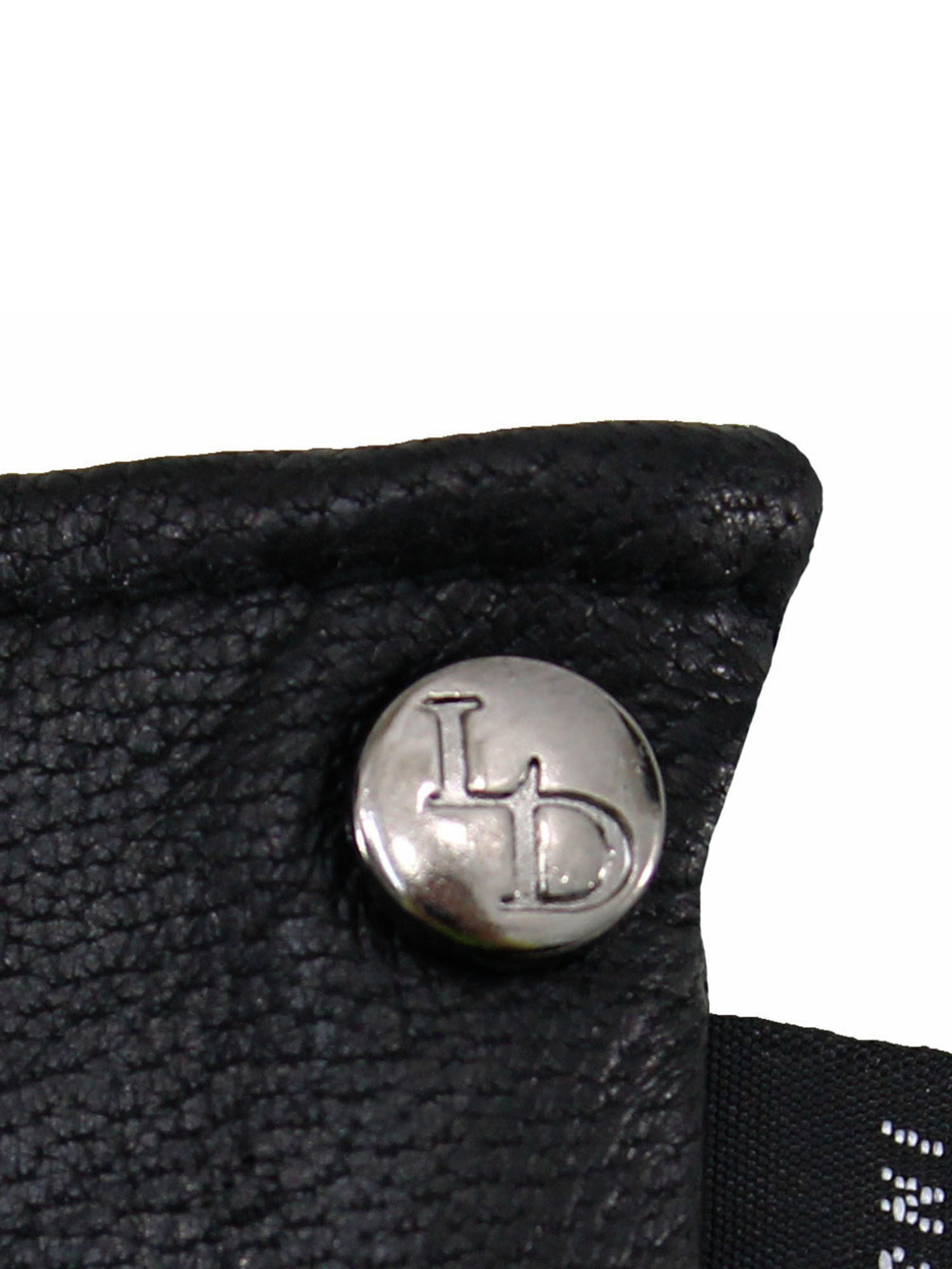 Venom Mens Soft Black Leather 3m Thinsulate Winter Gloves