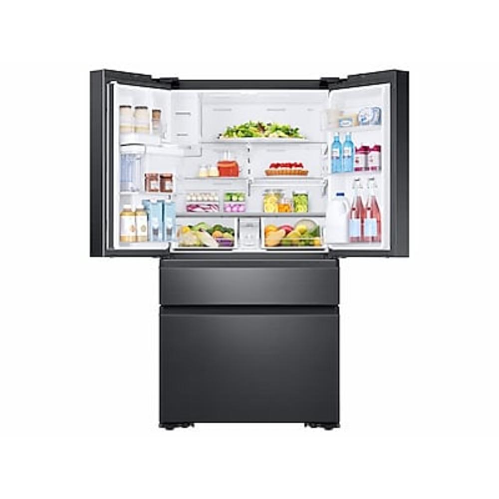 Samsung RF23M8570SG/AA 22 cu. ft. Family Hub Counter Depth 4-Door French Door Refrigerator in Black Stainless Steel