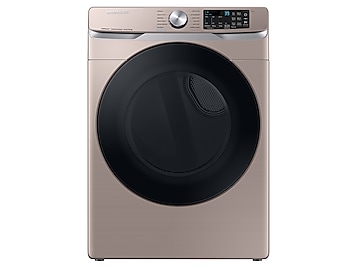 Samsung 7.5 cu. ft. Smart Gas Dryer with Steam Sanitize+ in Champagne