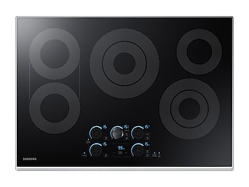 Samsung 30" Smart Electric Cooktop with Sync Elements in Stainless Steel