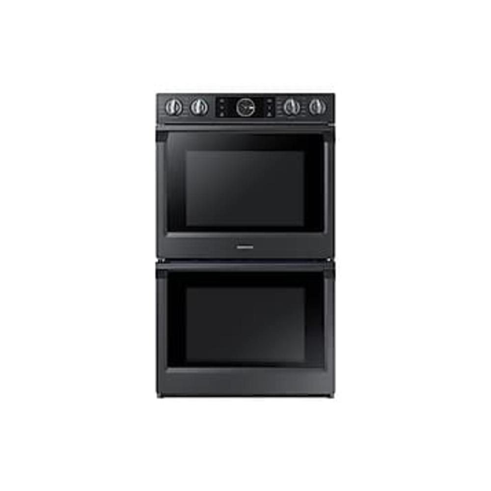 Samsung 30" Smart Double Wall Oven with Flex Duo in Black Stainless Steel