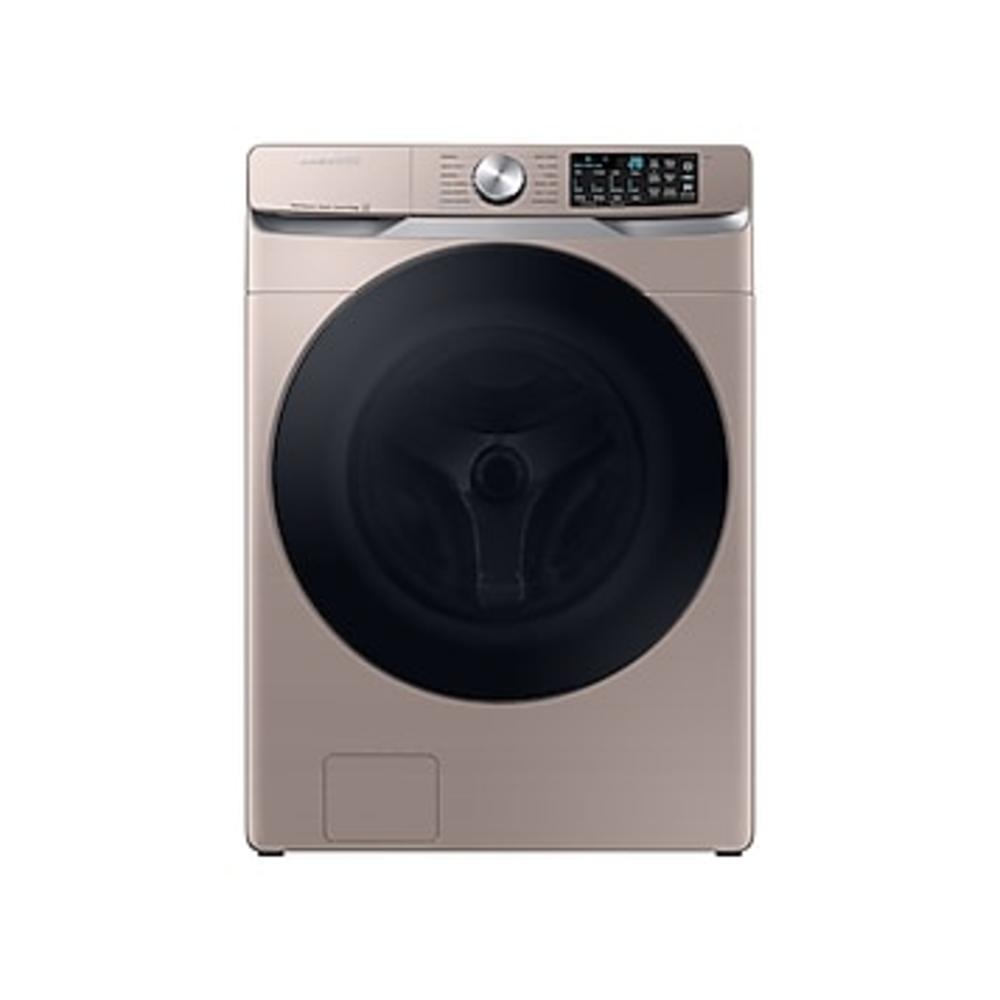 Samsung 4.5 cu. ft. Large Capacity Smart Front Load Washer with Super Speed Wash - Champagne