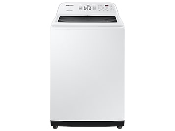 Samsung 4.9 cu. ft. Large Capacity Top Load Washer with ActiveWave Agitator and Deep Fill in White