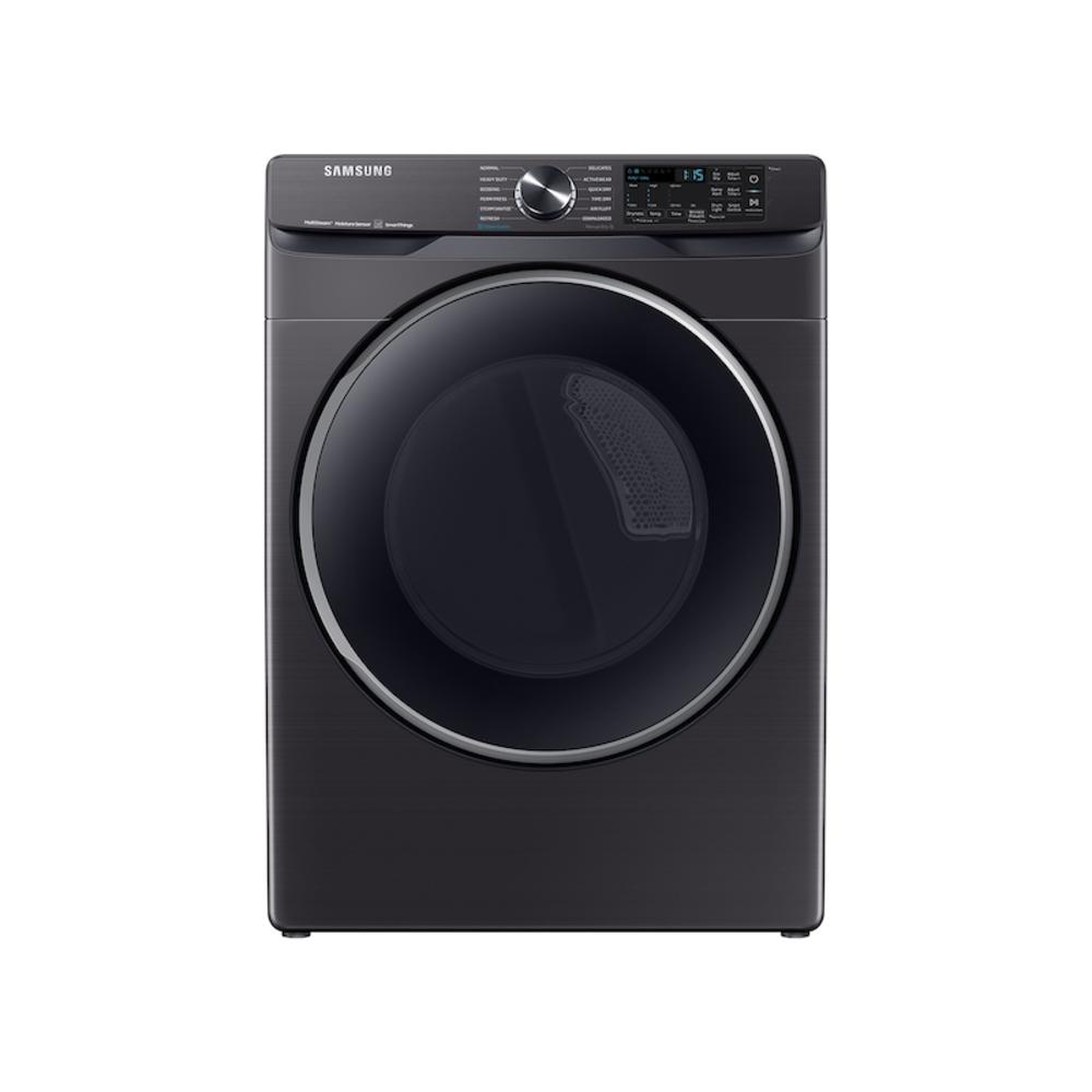 Samsung DVE50A8500V/A3 7.5 cf Smart electric FL dryer w/ Steam Sanitize+ in Brushed Black
