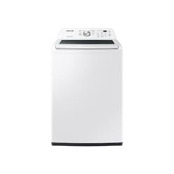 SAMSUNG WA44A3205AW 4.4 cu. ft. Top Load Washer with ActiveWave(TM) Agitator and Soft-Close Lid in White