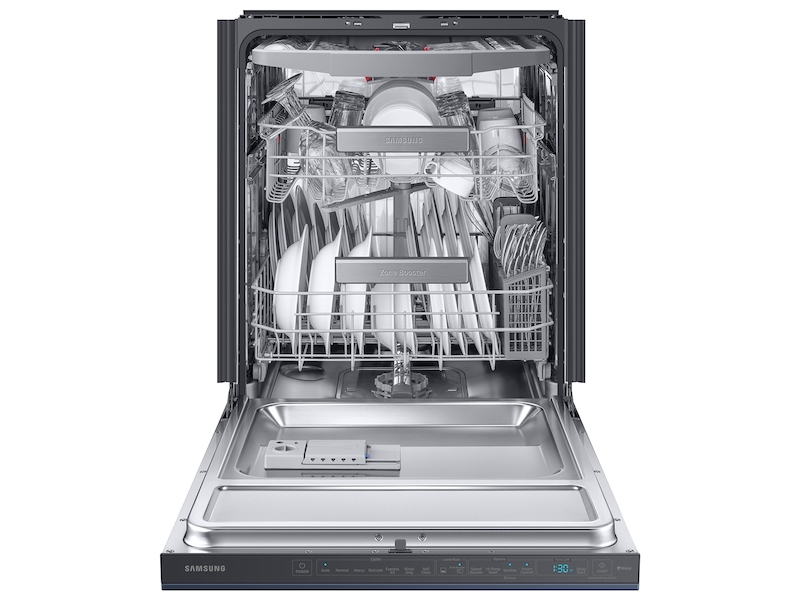 Samsung Bespoke Smart 39dBA Dishwasher with Linear Wash in Fingerprint Resistant Navy Steel