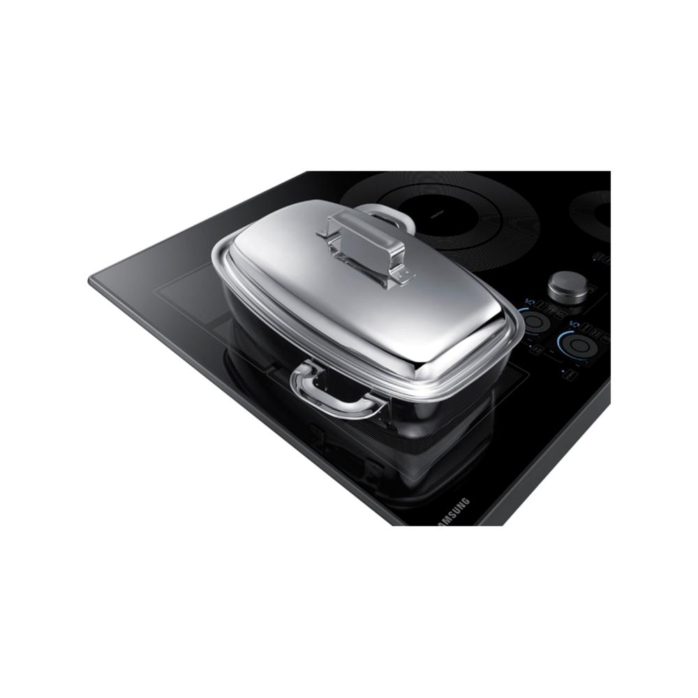 Samsung 36" Smart Induction Cooktop in Black Stainless Steel