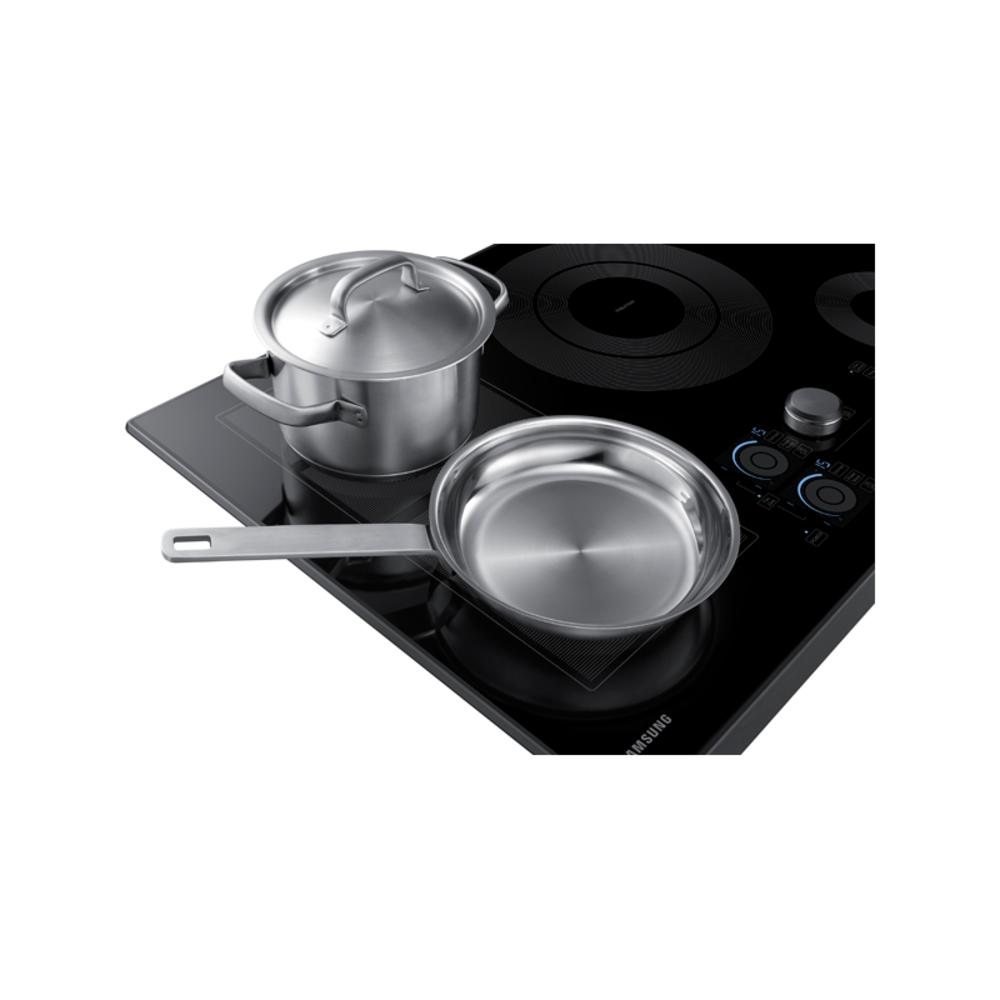 Samsung 36" Smart Induction Cooktop in Black Stainless Steel
