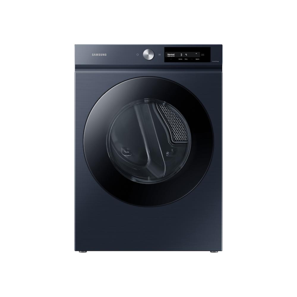 Samsung Bespoke 7.5 cu. ft. Large Capacity Gas Dryer with Super Speed Dry and AI Smart Dial in Brushed Navy