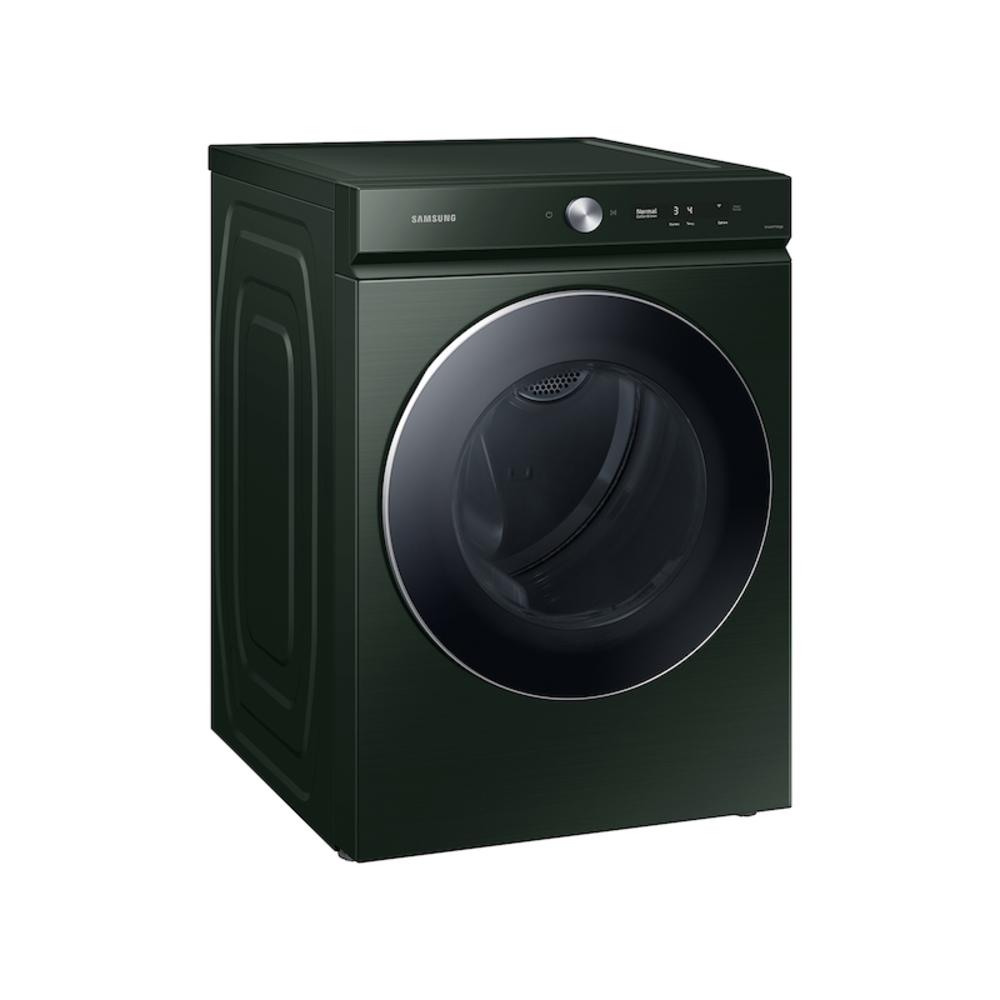 Samsung Bespoke 7.6 cu. ft. Ultra Capacity Gas Dryer with AI Optimal Dry and Super Speed Dry in Forest Green