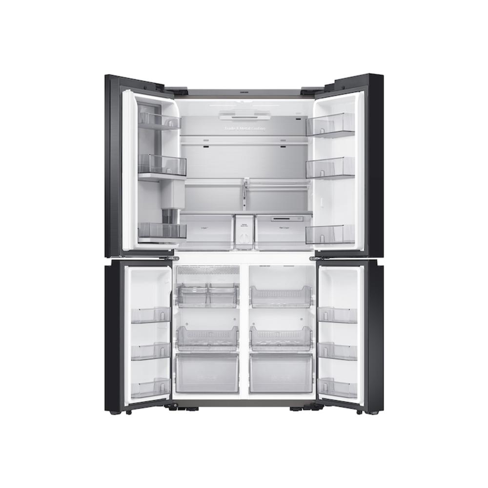 Samsung Bespoke 4-Door Flex Refrigerator (23 cu. ft.) in White Glass