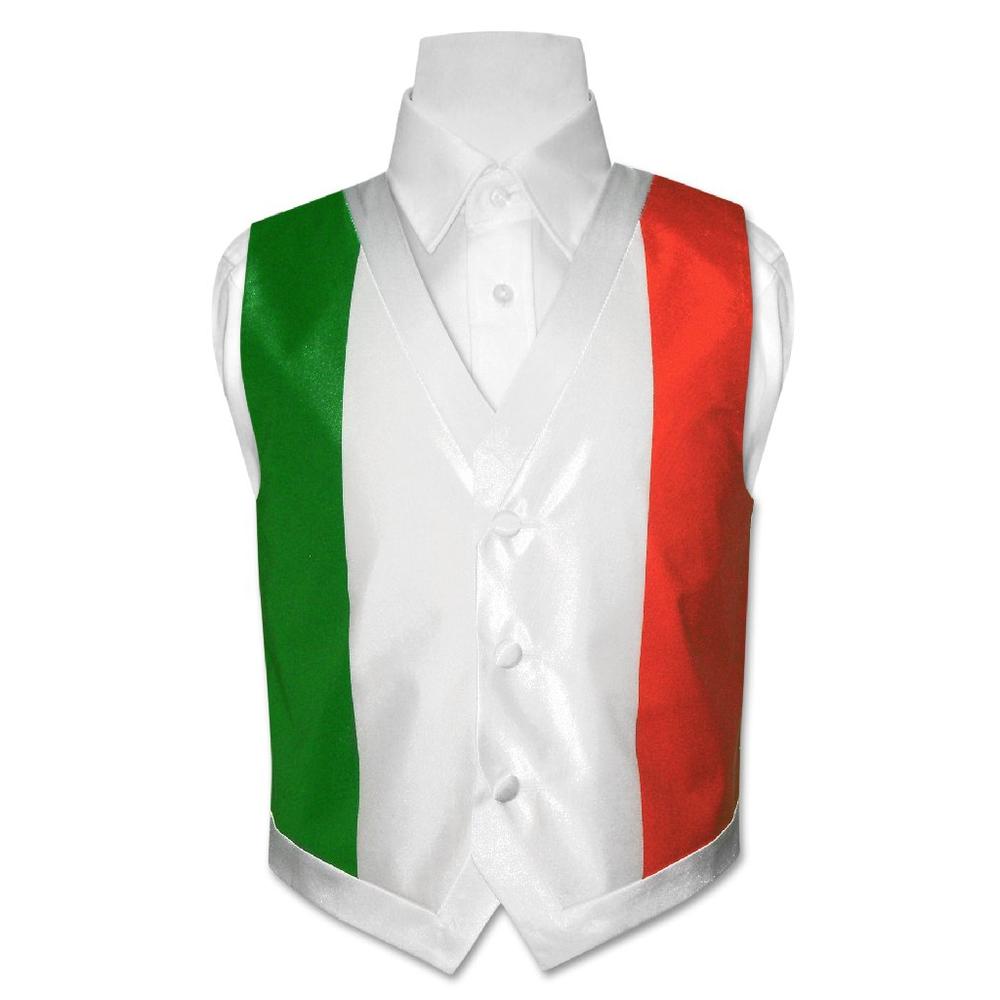 Covona Boy's Italian Flag Dress Vest size 14