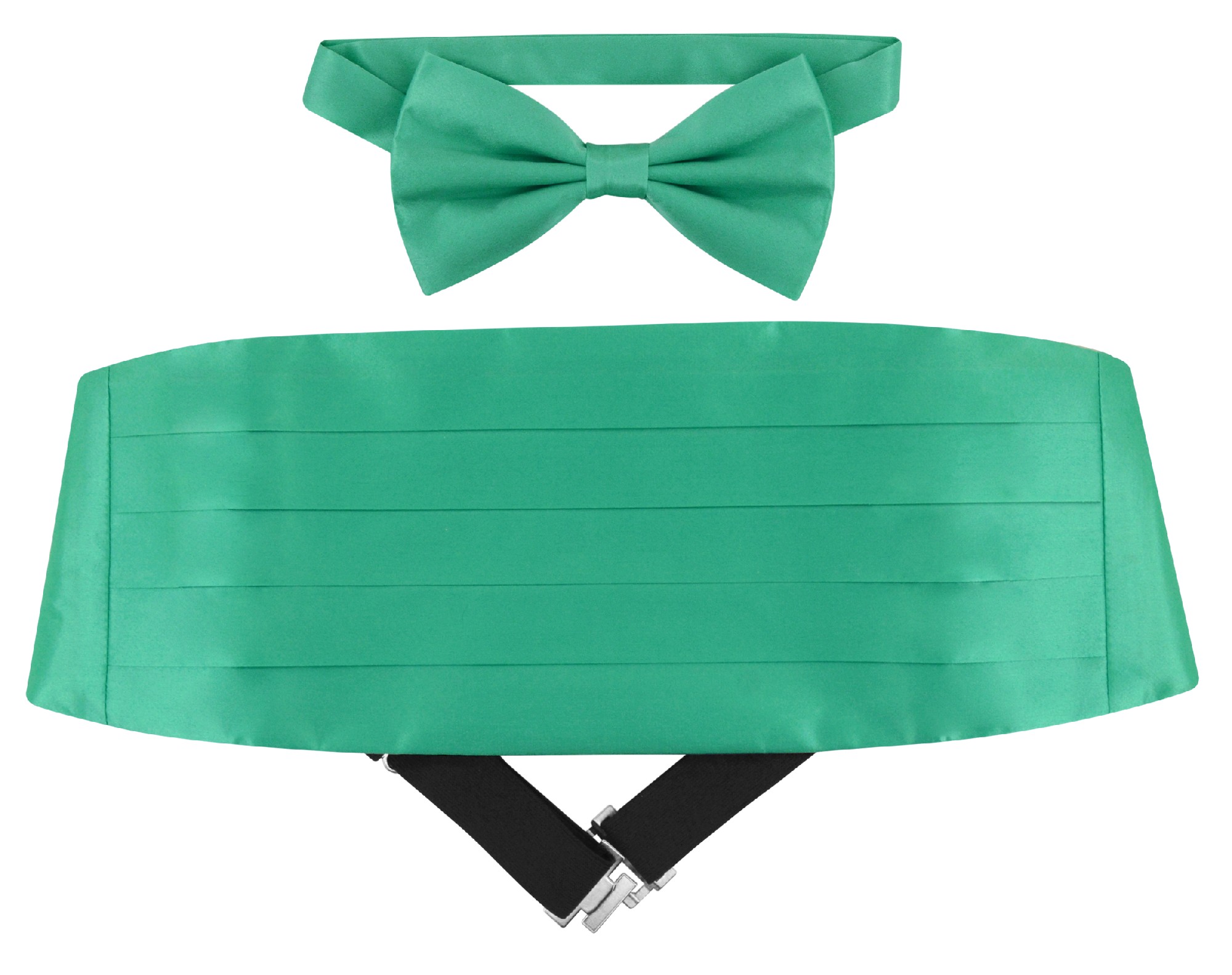Mens Vesuvio Napoli Gold Silk Bow Tie With Cummerbund Set NEW
