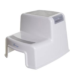 Dreambaby L687 2 Up Step Stool Grey White Dreambaby L687 2 Up Step Stool Grey White