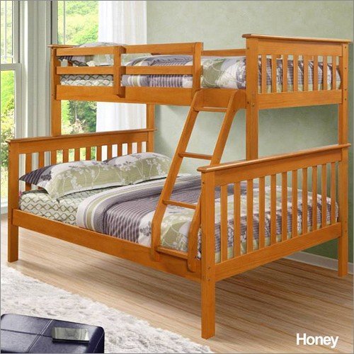 Donco Twin Over Full Mission Bunk Bed, Donco Twin Over Full Mission Bunk Bed