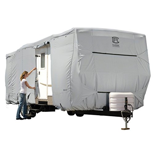 Classic Accessories 80-326-211001-RT Overdrive PermaPro Heavy Duty Cover 35' to 38' Travel Trailers