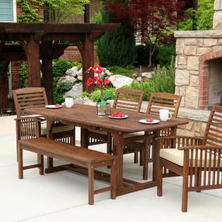 Owtexdb We Furniture Azwtexdb Acacia Wood Patio Dining Table Owtexdb We Furniture Azwtexdb Acacia Wood Patio Dining Table