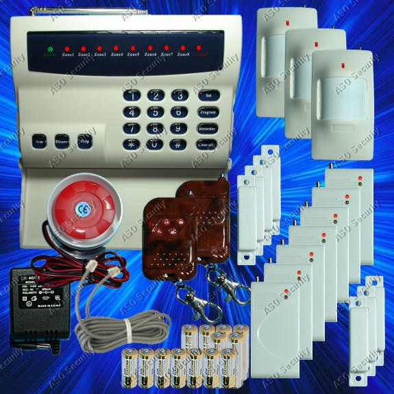 Shield Tech Security - Wireless Home Security System with Phone Dialer