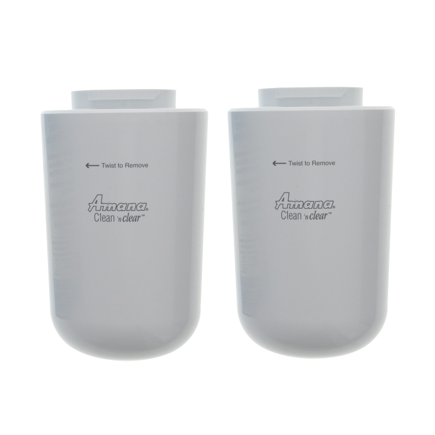 Amana 12527304 Clean 'n Clear Refrigerator Water Filter (2-Pack)