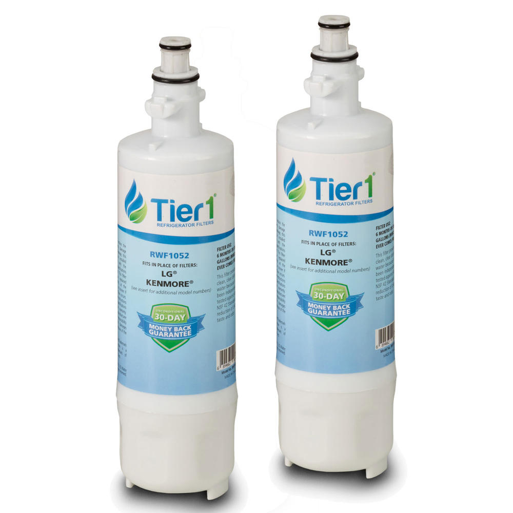 Tier1 LG LT700P 46-9690 ADQ36006101 Comparable Refrigerator Water Filter 2 Pack
