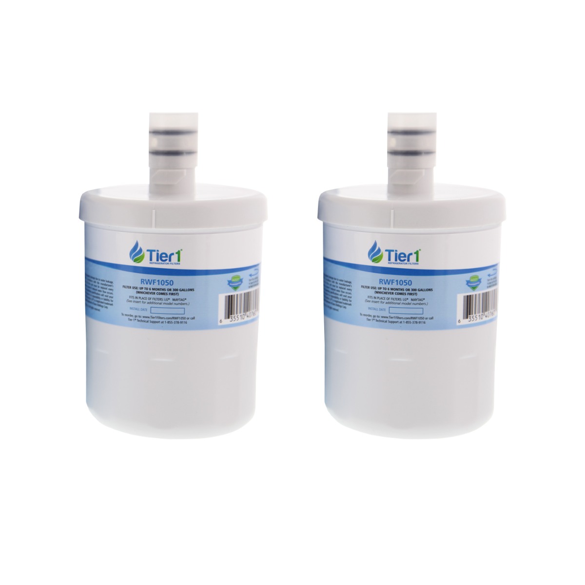 Tier1 LG LT500P 5231JA2002A ADQ72910907 Comparable Refrigerator Water Filter 2 Pack