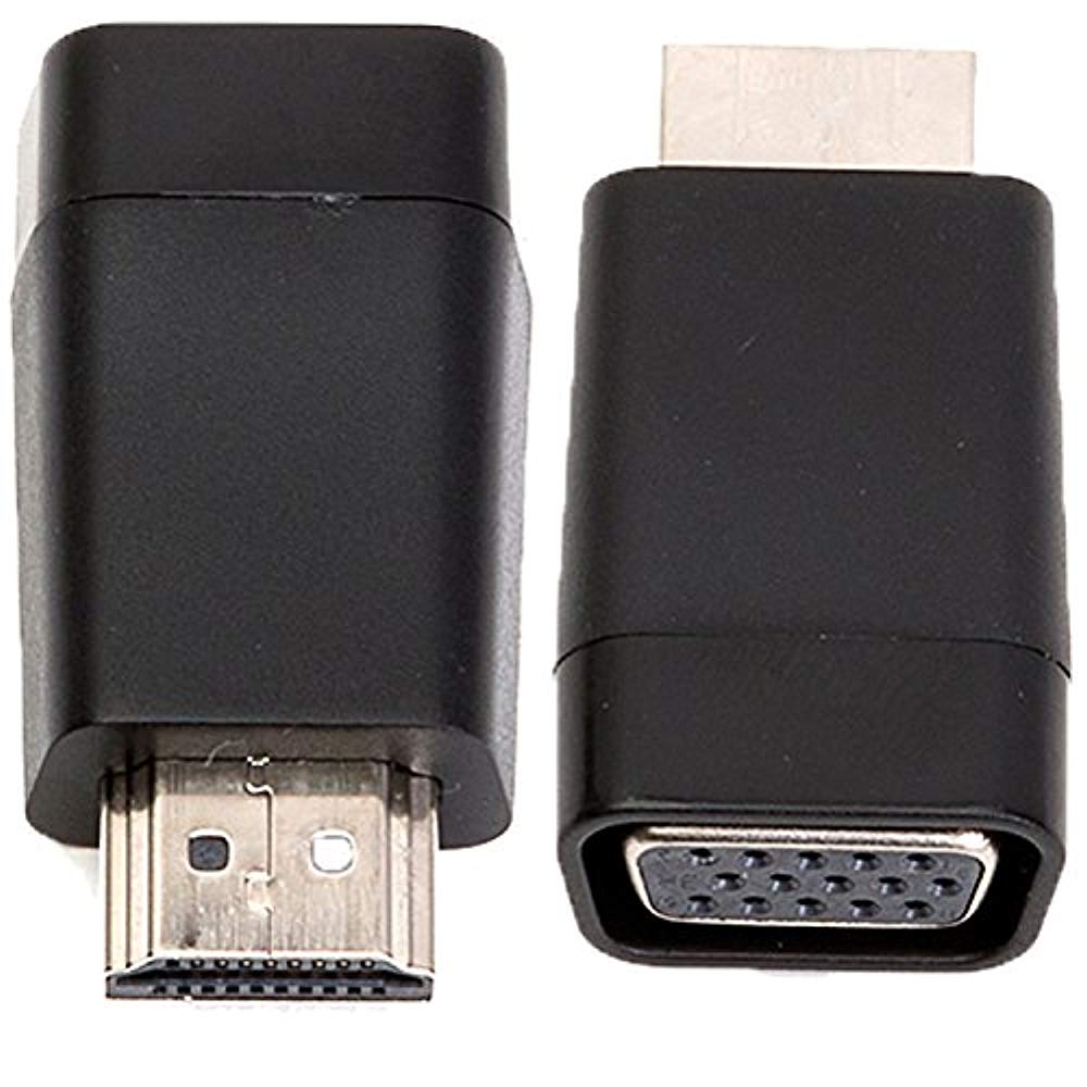 Jumbl HDMI Male to VGA FemaleVideo Converter Adapter for PC Laptop HDTV Projectors