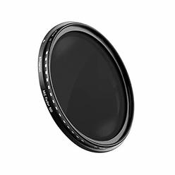 Polaroid Optics 55mm Multi-Coated Variable Range [ND3, ND6, ND9, ND16, ND32, ND400] Neutral Density Fader Filter ND2-ND2000 -