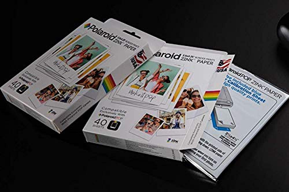 Polaroid 3.5 x 4.25 inch Premium ZINK Paper Sticker Kit