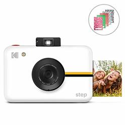 Zink Kodak Step Camera | Digital Instant Camera with 10MP Image Sensor Zero Ink Technology, Classic Viewfinder, Selfie Mode, Auto Tim