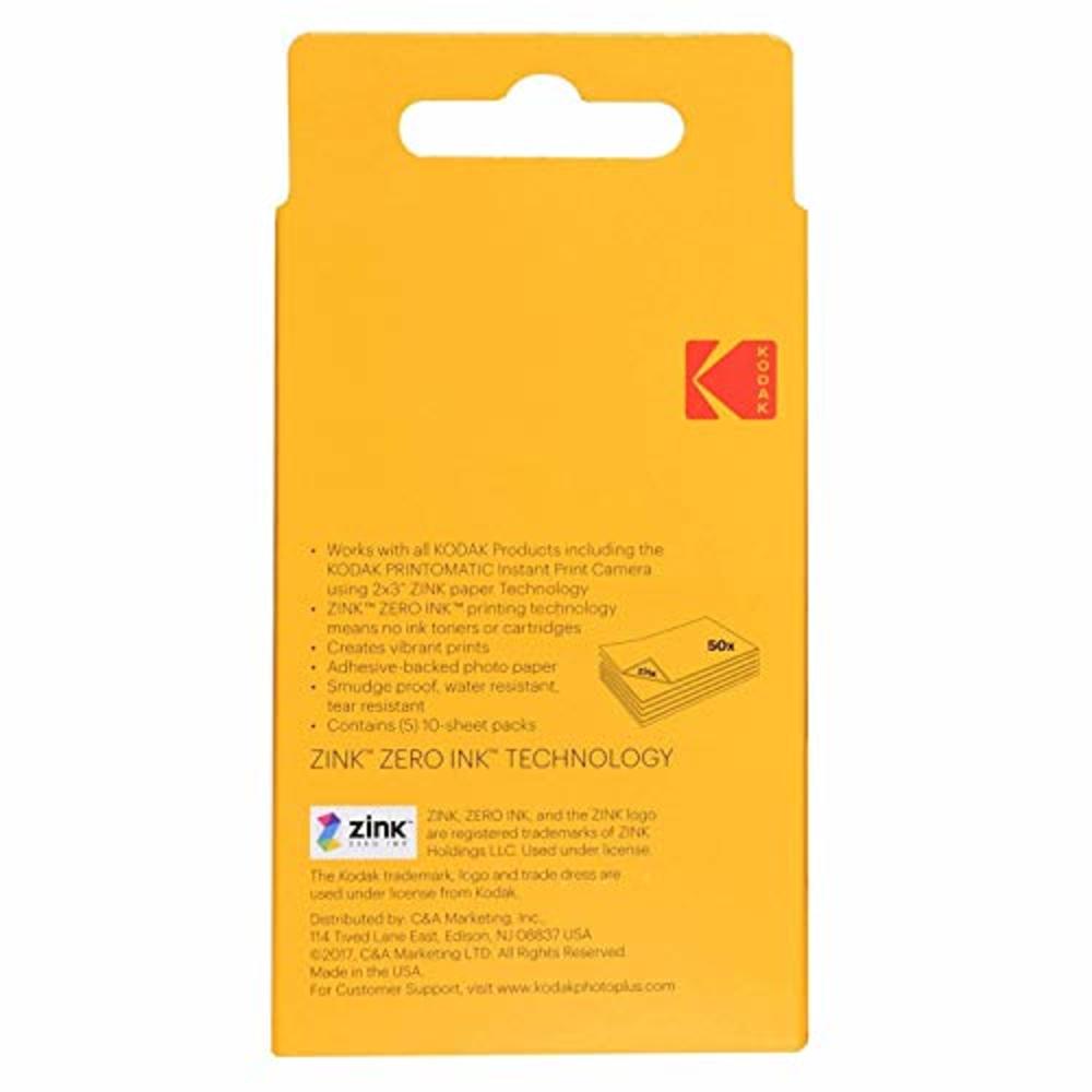 Kodak 2x3? Premium Zink Paper Starter Kit with Photo Album