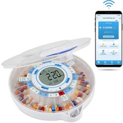 Live Fine Livefine Smart Automatic Pill Dispenser with Wifi- Clear Lid