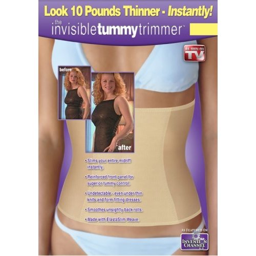 As Seen On TV Tummy Trimmer - Ladies Slimming Undies - Black - XXL