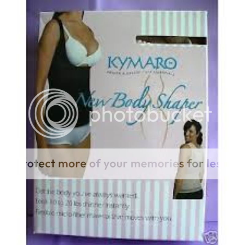 Kymaro Body Shaper, Black, Size small 30-32 (TOP ONLY)