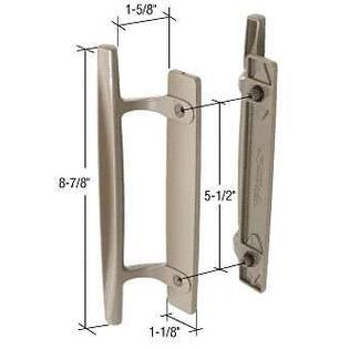 C R Laurence Crl Stone 8 7 8 Sliding Glass Door Handle