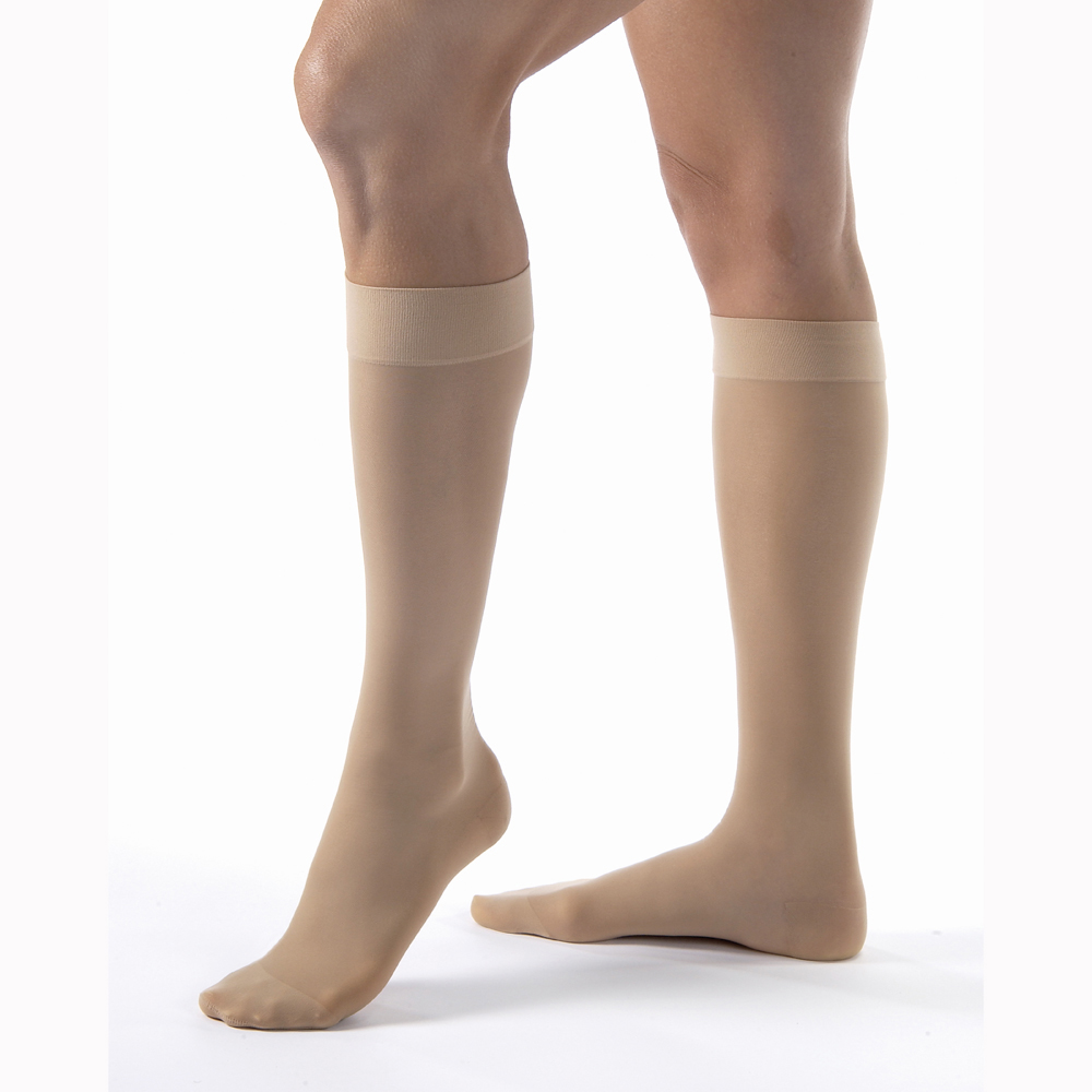 Jobst 119619 Ultrasheer Knee High CT Socks-20-30 mmHg-Petite-NAT-XL