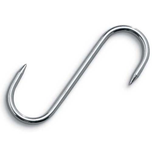Omcan Stainless Steel S Hook, Extra Heavy Duty - 11-3/4"