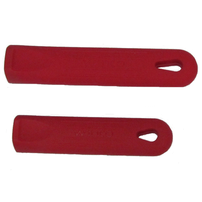 Winware by Winco Removable Rubber Sleeve, Red, for Aluminum Fry Pan - For 7" to 10" Pans