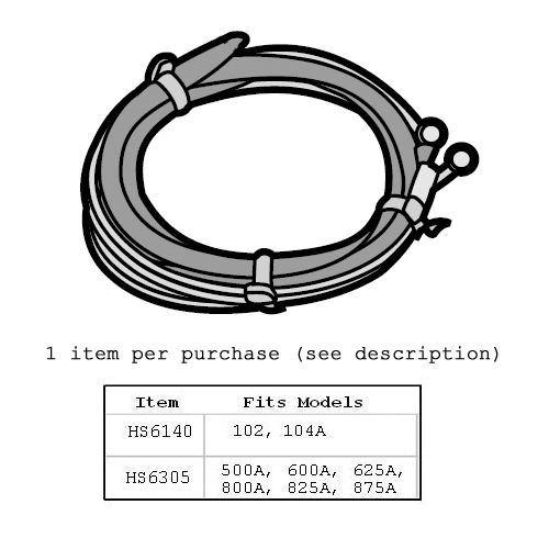 Alfa Seal Plate Wire Harness Kit for Heat Seal Wrapper - for Models 102, 104A