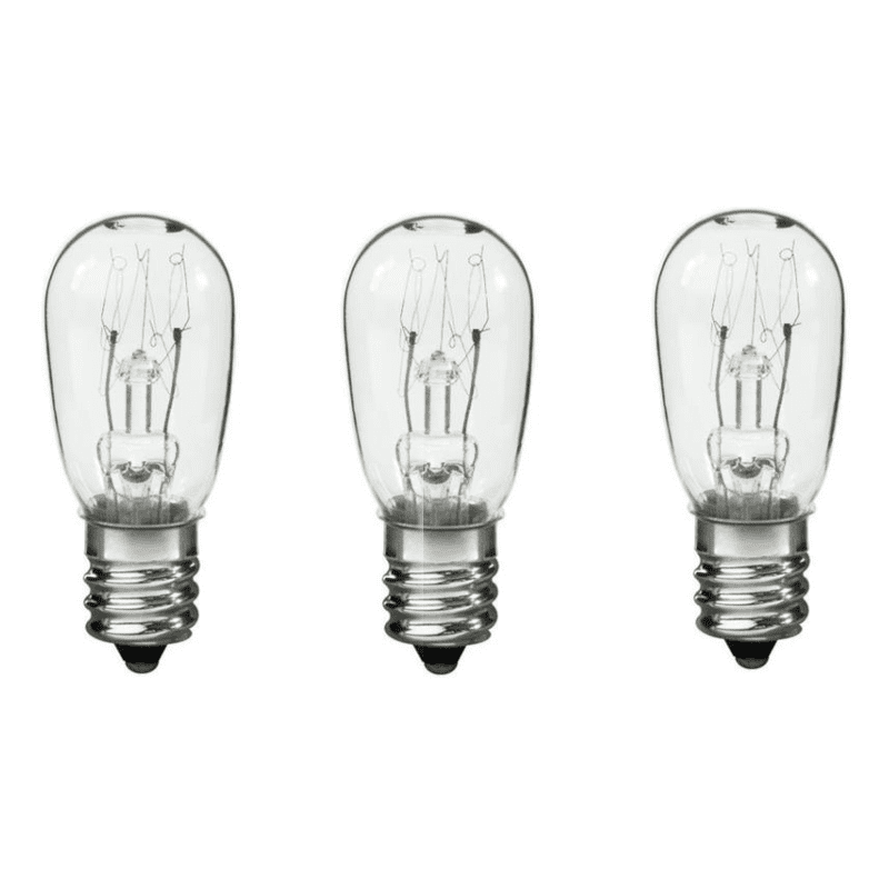 Universal Light Bulbs & Fixtures Dryer Light Bulb, 10 Watts, Replaces General Electric WE4M305, GE Dryer Light 3 Pack