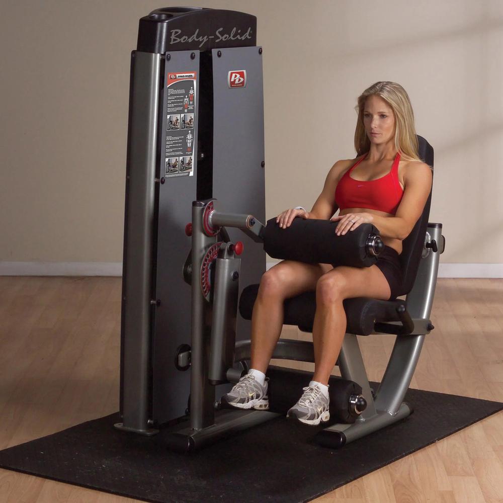 Body-Solid Leg Extension Leg Curl Combo Machine (DLECSF)