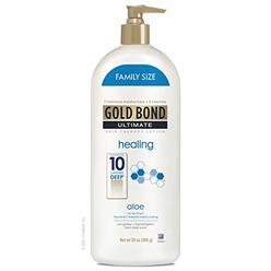 Gold Bond Healing Skin Therapy Lotion with aloe 20 oz., Non-Greasy & Hypoallergenic