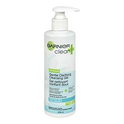 Garnier Clean Gentle Clarifying Sensitive Skin Cleanser Gel 8 Ounces