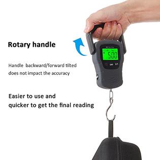 Luggage Scale Berkely Digital Fish Scale With Tape-50lb Berkley