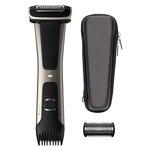 Tilskud marionet Gennemsigtig Philips Norelco Bodygroom Series 7000 Showerproof Body Trimmer & Shaver  with Case and Replacement Head, BG7040/42