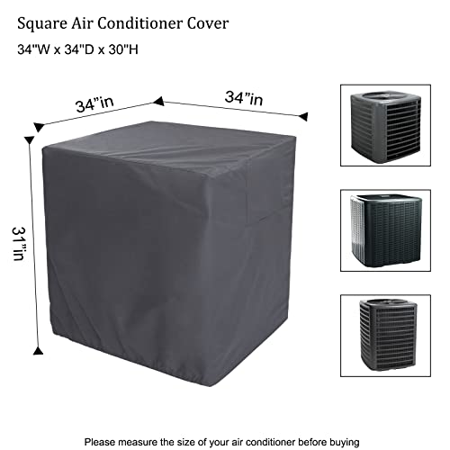 Homekb07c83h3r5 Startwo Air Conditioner Cover Heavy Duty Waterproof Durable For Outdoor Elastic Bottom Secure Fit Year Around Protection Gr Startwo Air Conditioner Cover, Outdoor Vent Covers Menards