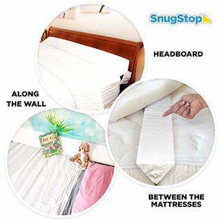 Snugstop Bed Wedge Pillow Stopper This, Triangular Wedge Pillow Headboard King Size