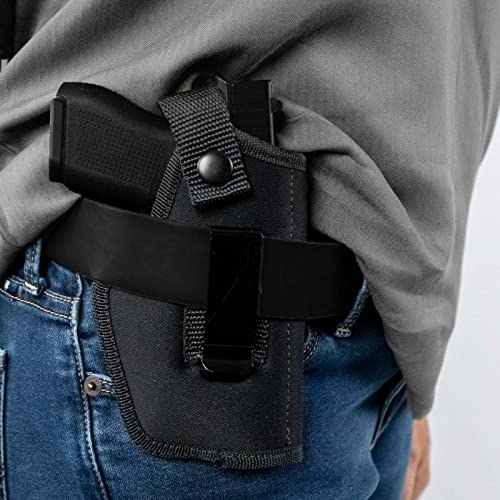 ComfortTac Gun Holster for Men & Women - Right-Handed, Small (Size 2) Concealed Carry Holster - Wear Inside (IWB) or Outside (OW