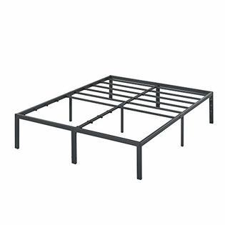 Steel Slat Non Slip Bed Frame, 18 Inch California King Bed Frame